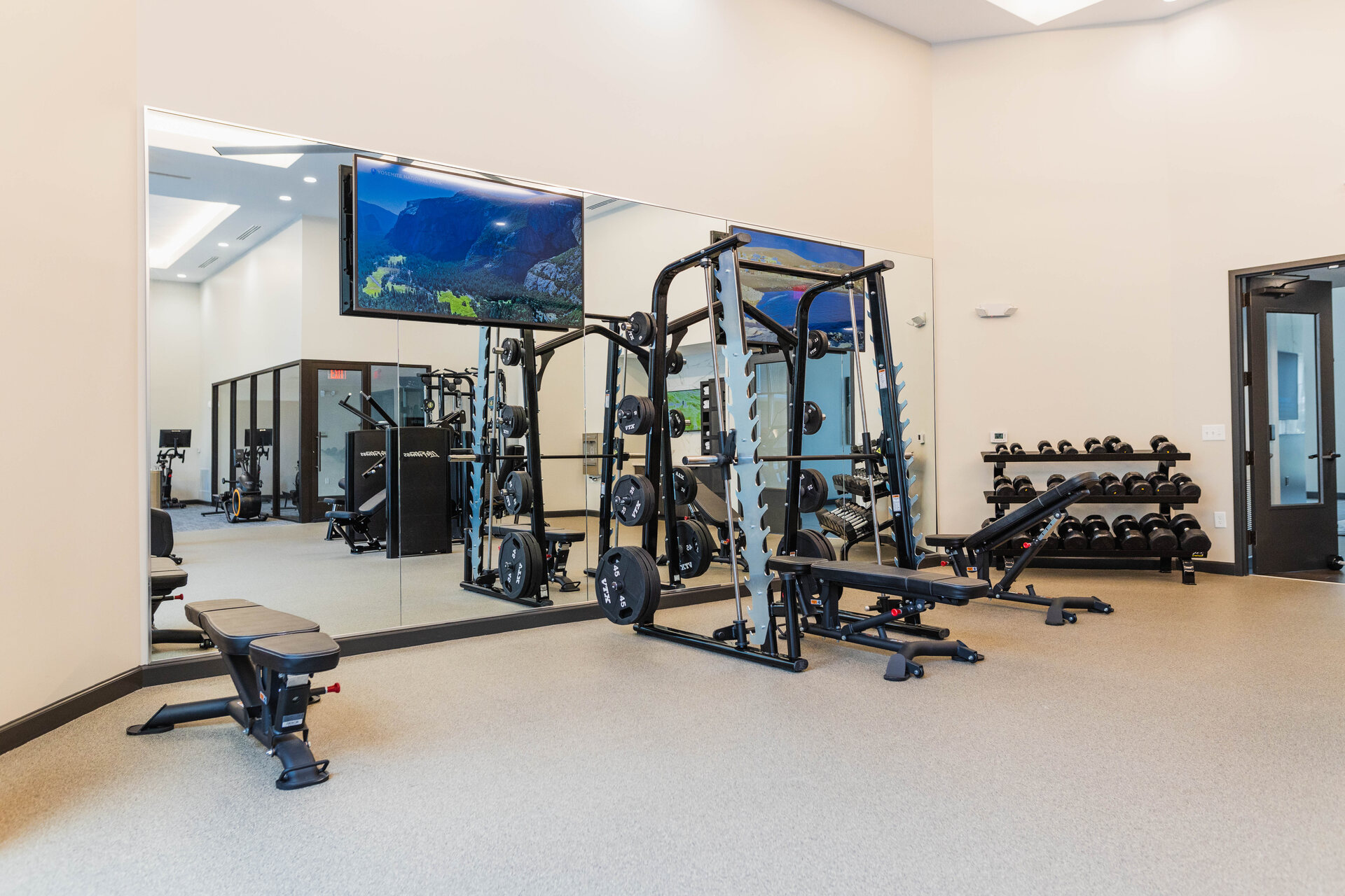 Cutting Edge Fitness Center With New Equipment