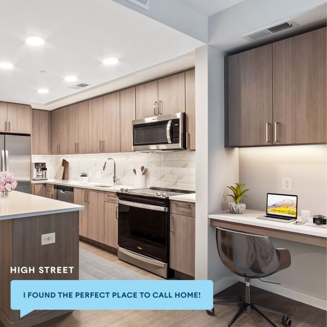 Your perfect home offers daily comfort, as well as desirable shopping, dining and entertainment options just outside your door. Your perfect home is here at High Street.