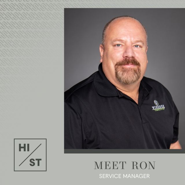 Everyone, say hi to Ron! He's a talented Service Manager with us here at High Street who has a variety of talents — including providing Windsor's award-winning service to our residents and even riding a unicycle!